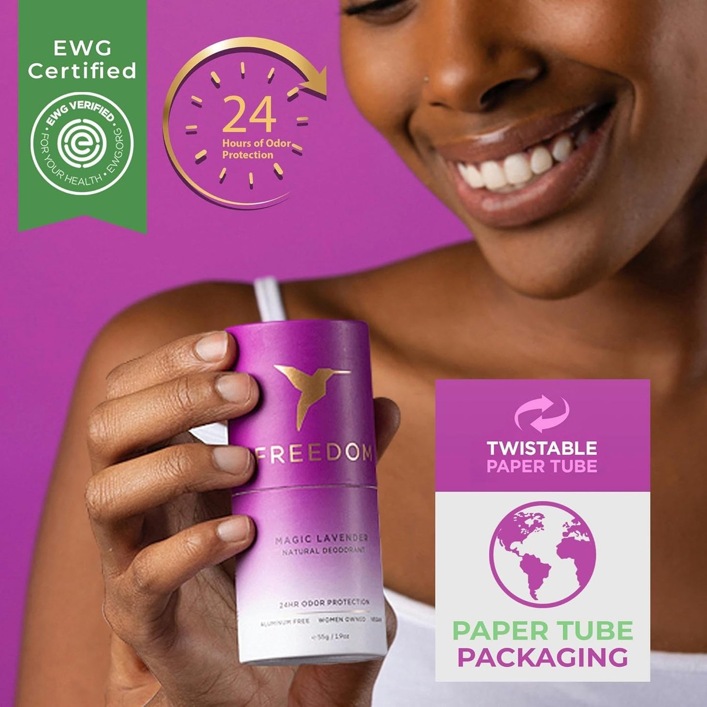 Eco-friendly Deodorant 1.9oz