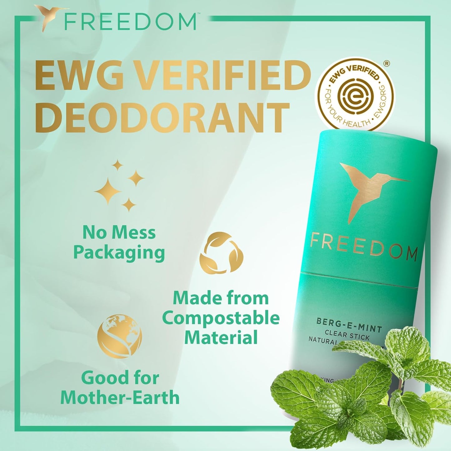 Bergamot Deodorant & Deodorant Wipes