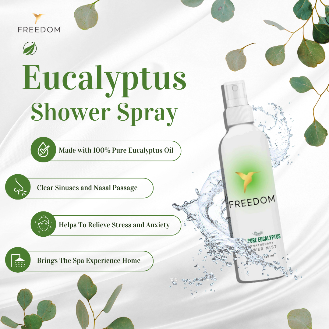 Pure Eucalyptus Shower Spray 4oz