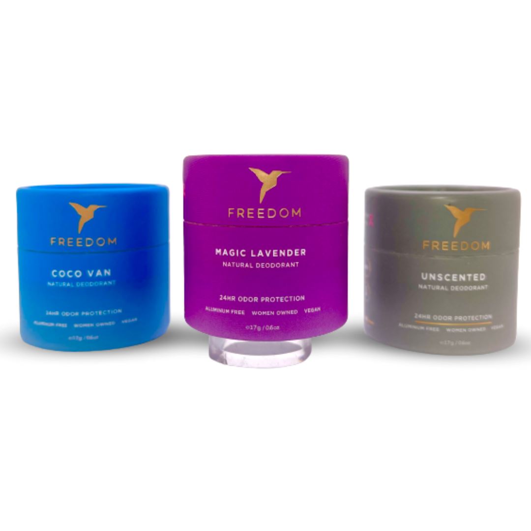 Travel-size Mini Variety Pack Deodorant Freedom