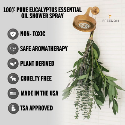 Pure Eucalyptus Shower Spray 4oz