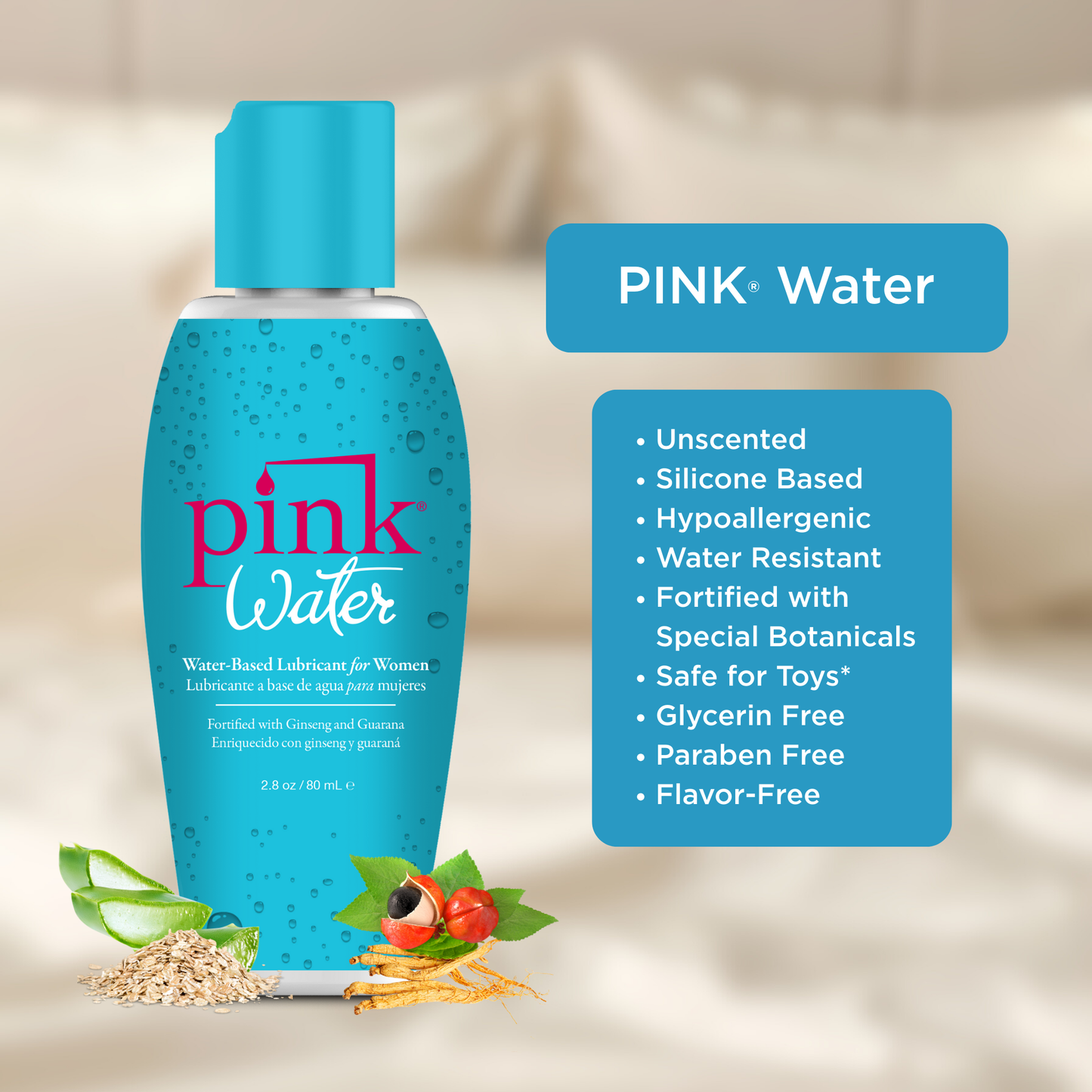 PINK Lubricants - Three Variety Pack & One-Pack 2.8oz