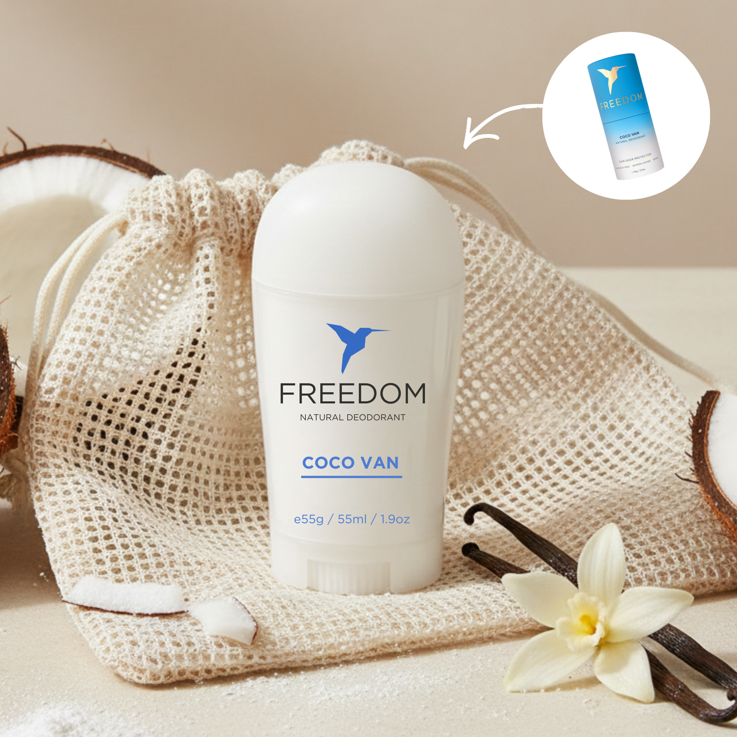 Eco-friendly Deodorant 1.9oz