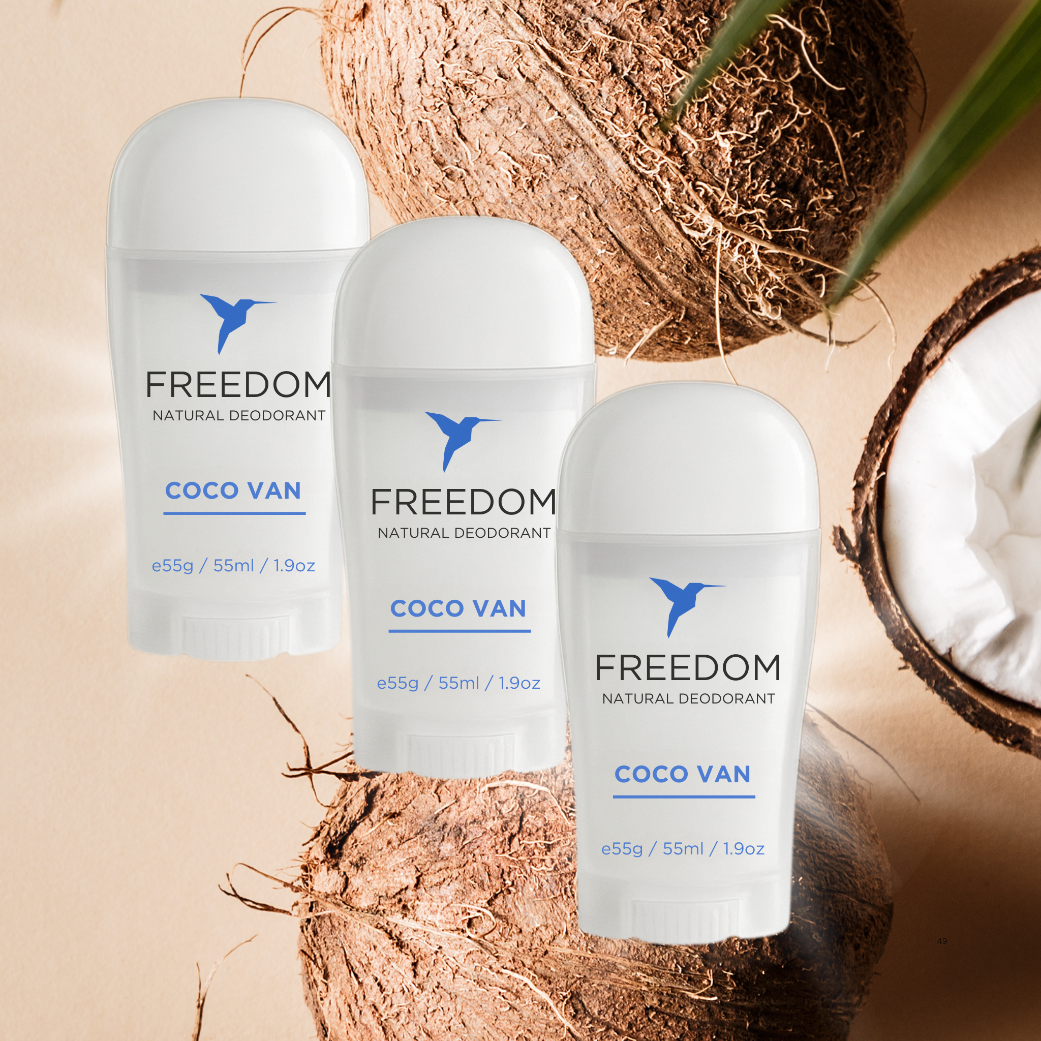 6 packs of Eco deo