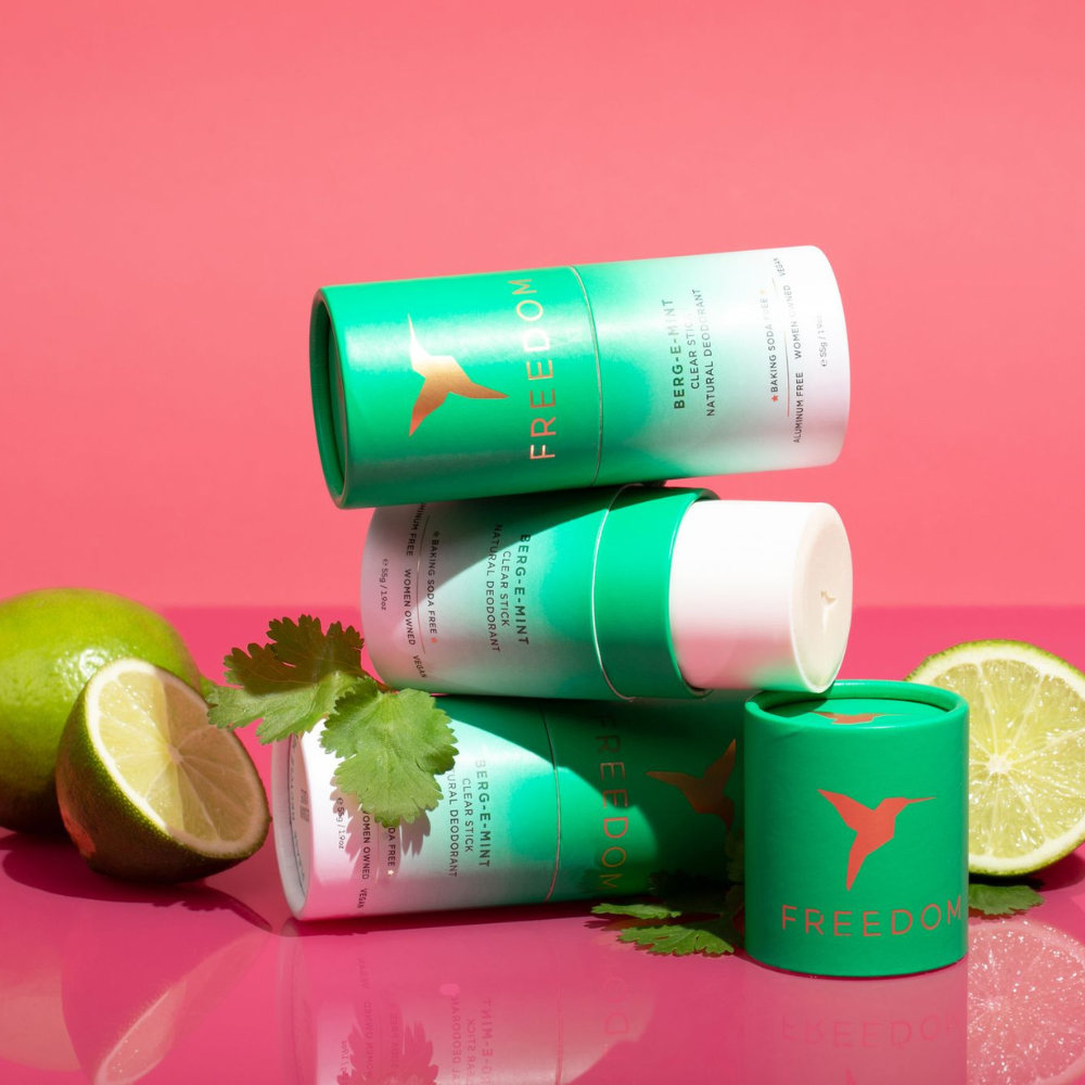 Bergamot Mint Deodorant - Pack 3