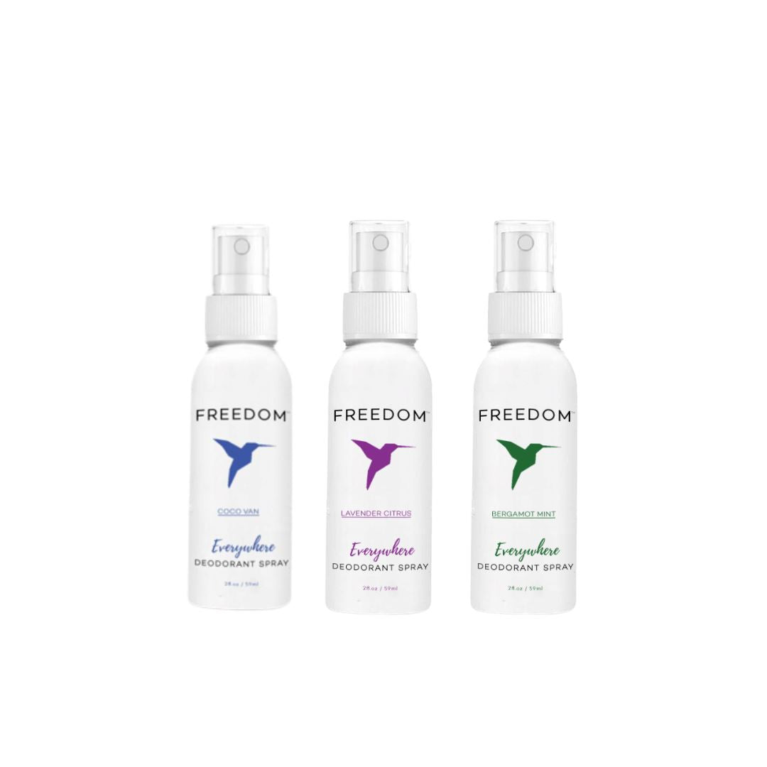 Everywhere Deodorant Spray - Variety Pack - (Lavender, CocoVan, & Bergamot)