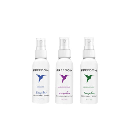 Everywhere Deodorant Spray - Variety Pack - (Lavender, CocoVan, & Bergamot)