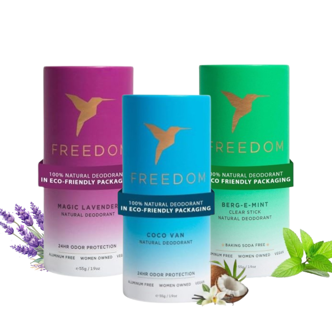 Eco-friendly Deodorant - 1.9oz Each Variety Pack