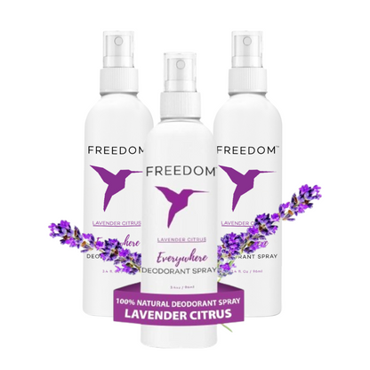 Lavender Deodorant Spray Pack 3