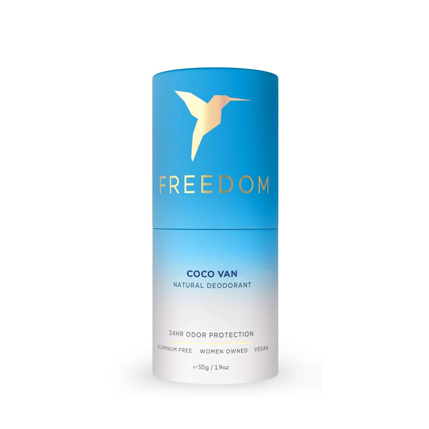 All Natural Deodorant - Eco Friendly! Deodorant Freedom Coco-Van (Eco-Friendly Paper) Single 