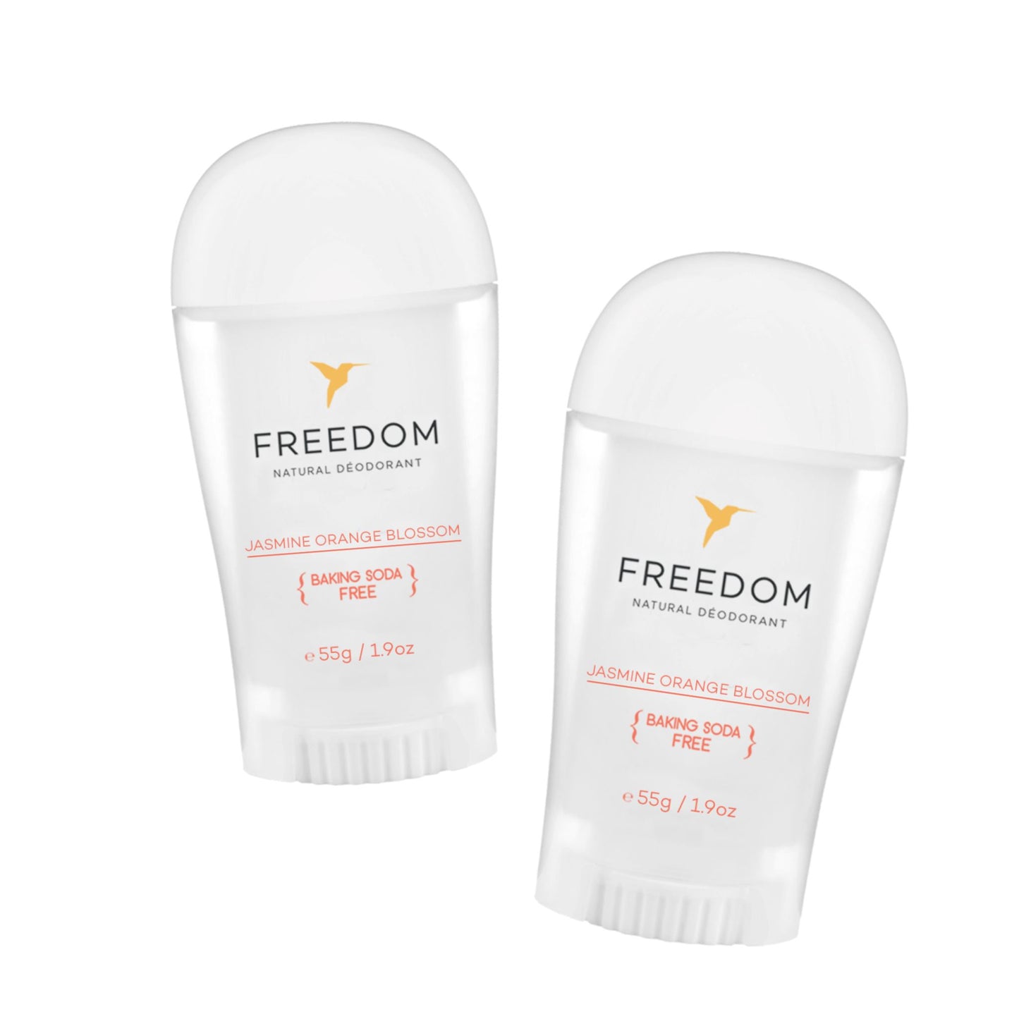 All Natural Deodorant - Original Sticks Deodorant Freedom Jasmine Blossom 2-Pack 