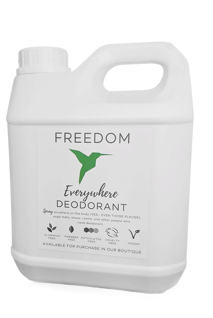 Everywhere Deodorant Spray - 1/2 Gal – Freedom Natural Deodorant