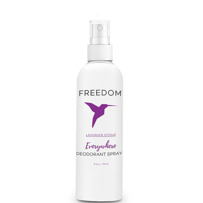 Everywhere Deodorant Spray Deodorant Spray Freedom Lavender Citrus 2oz 