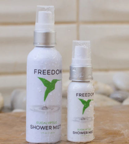 Shower Mist Spray - Travel-Mini's Freedom Natural Deodorant 