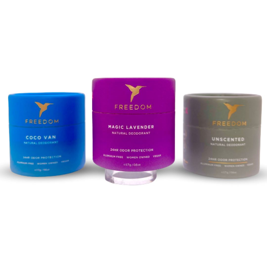 Travel-size Mini Variety Pack Deodorant Freedom 